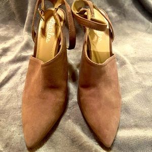 Preowned with box 4.5 inch heels